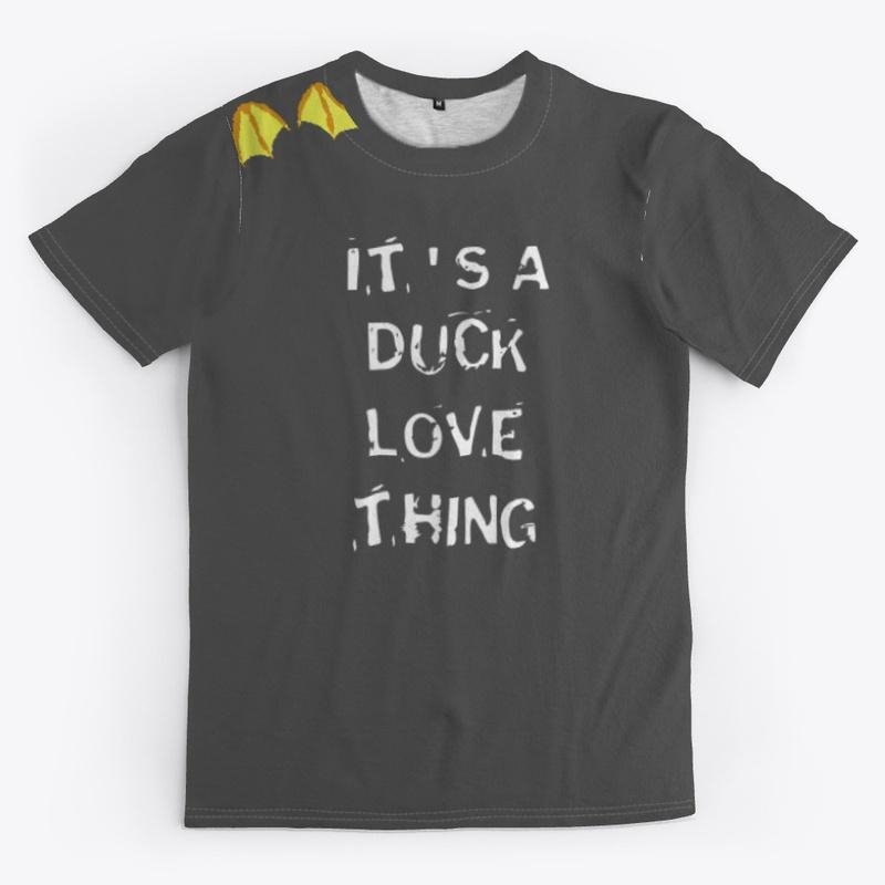 It is a duck love thing